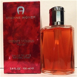 Etienne Aigner Private Number Women Perfume 3.4oz Eau De Toilette