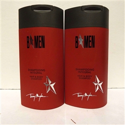 Thierry Mugler B Men Hair & Body Shampoo 3.5 oz 2 Pack