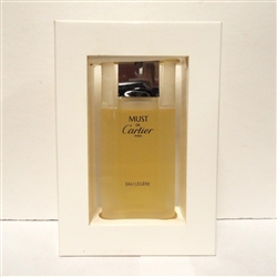 Cartier Must de Cartier Eau Legere Eau De Toilette Spray 1.6 oz