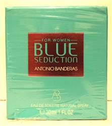 Antonio Banderas Blue Seduction Eau De Toilette Spray 1 oz