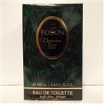 Christian Dior Poison Eau De Toilette 3.4 oz
