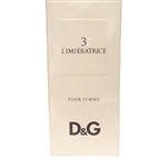 Dolce & Gabbana D&G 3 L'Imperatrice Pour Femme Eau De Toilette Spray 3.3 oz