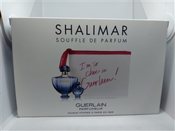 Shalimar Souffle De Parfum Guerlain Eau De Parfum Spray 1.6 oz 2 Piece Set