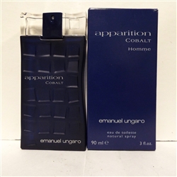 Apparition Cobalt Homme By Emanuel Ungaro Eau De Toilette Spray 3.0 oz