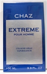 Chaz Extreme Cologne Pour Homme 3.3oz Cologne Spray