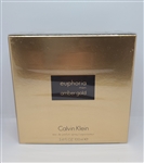 Euphoria Amber Gold For Men By Calvin Klein Eau De Parfum Spray 3.4 oz