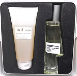 Mat Male By Masaki Matsushima Eau De Toilette Spray 2.7 oz 2 Piece Set