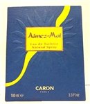 Caron Aimez-Moi Perfume 3.3 oz Eau De Toilette Original Classic Bottle