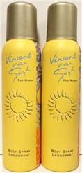 Vincent Van Gogh Perfume Deodorant Body Spray 5oz