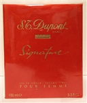 S. T. Dupont Signature Pour Femme Perfume 3.3 oz Eau De Parfum