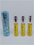 House of Sillage Emerald Reign Arabesque Collection Aquamarine Parfum Spray Canister with 4 Refills