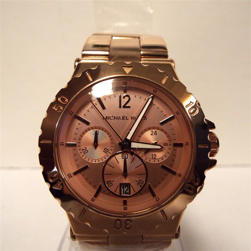 Michael Kors Ladies' Dylan Rose Gold Watch MK5314