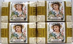 Potager Lavender Pure Vegetable Soap 6.2oz 4 Pieces