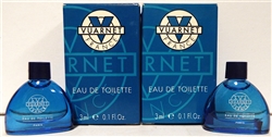 Vuarnet France Cologne .1oz Mini 2 Pack