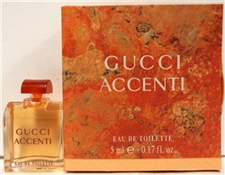 Gucci Accenti Perfume .17oz Eau De Toilette Micro Mini