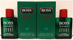 Boss Sport Cologne By Hugo Boss .17oz Mini 2 Pack