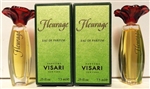 Visari Fleurage Classic Perfume .25oz Mini 2 Pack