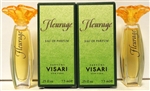 Visari Fleurage Perfume .25oz Mini 2 Pack