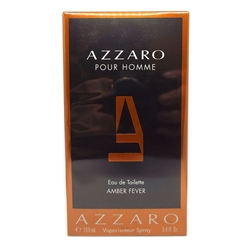 Azzaro Pour Homme Amber Fever Eau De Toilette Spray 3.4 oz