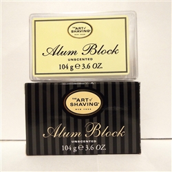 The Art of Shaving Unscented Alum Block 3.6 oz