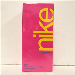Nike Woman Pink Eau De Toilette Spray 3.4 oz