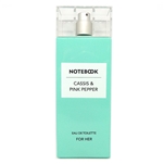 NoteBook Cassis & Pink Pepper for Her Eau De Toilette Spray 3.4 oz