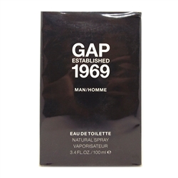 Gap Man 1969 Eau De Toilette Spray 3.4 oz