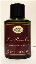 The Art of Shaving Sandalwood Pre Shave Oil 2.0 oz
