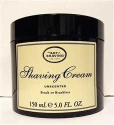 The Art of Shaving Unscented Shaving Cream 5.0 oz
