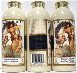 Potager Rosemary Lemongrass Non Talc Powder 3.5oz 3 Pieces