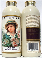 Potager Lavender Non Talc Powder 3.5oz 2 Pieces