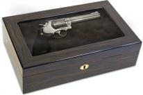 Ebony Locking Display Gun Box