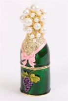 Champagne Bottle Trinket Box