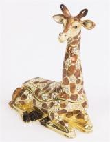 Sitting Giraffe Trinket Box