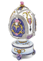 Musical Carousel Egg with Horse plays "My Heart Will Go On"