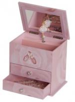 Casey Style Mele Girl's Musical Ballerina Jewelry Box