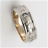 Sterling Silver Ladies Claddagh Wedding Ring 7mm