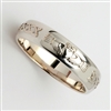 Platinum Ladies Celtic Claddagh Wedding Ring 4.5mm