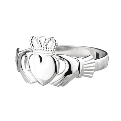 Sterling Silver Baby Claddagh Ring