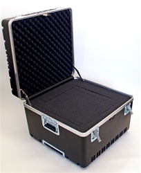 222214AH HEAVY-DUTY ATA CASE WITH WHEELS AND TELESCOPING HANDLE