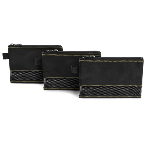 B525 Benchmark Zippered Tool Pouch - 3PC SET