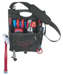 CLC1509 21 POCKET ZIPPERED PROFESSIONAL ELECTRICIAN'S TOOL POUCH