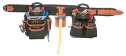 CLC51452 27 POCKET 4 PIECE TOP-OF-THE-LINE PRO-FRAMER'S COMBO SYSTEM