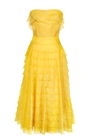 Yellow Frills Dress