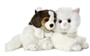 Miyoni Angora Cat & Beagle Puppy 10"L