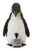 Emperor Penguin with Baby 12" H