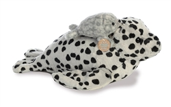 Harbor Seal Mom and Baby Destination Nation 17" L