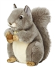 Auora Grey Squirrel Miyoni Collection 8" H