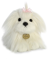 Maltese Pup Miyoni Tots Collection  by Aurora 9" Long