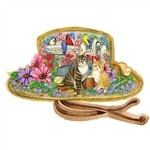 Bits & Pieces Sunshine Garden Hat Shaped 700-Piece Puzzle